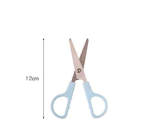 Amazon.co.jp: Yuusenn 安全はさみ 保護蓋付き 子ども用ハサミ 2pcs